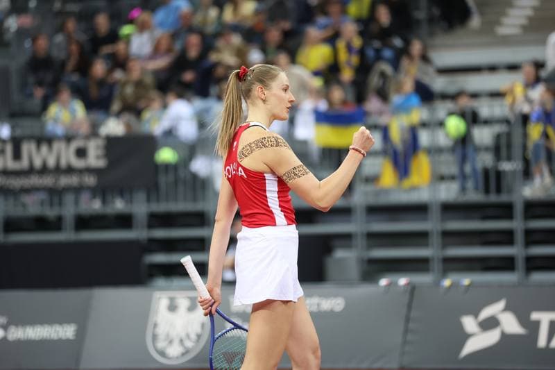 Tennis. Billie Jean King Cup. Poland - Ukraine. 11.04.2026