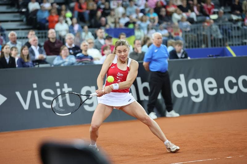 Tennis. Billie Jean King Cup. Martyna Kubka - Lesia Tsurenko. 11.04.2026