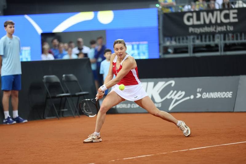 Tennis. Billie Jean King Cup. Martyna Kubka - Lesia Tsurenko. 11.04.2026
