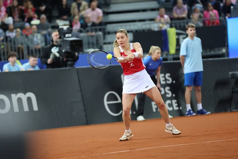 Tennis. Billie Jean King Cup. Martyna Kubka - Lesia Tsurenko. 11.04.2026