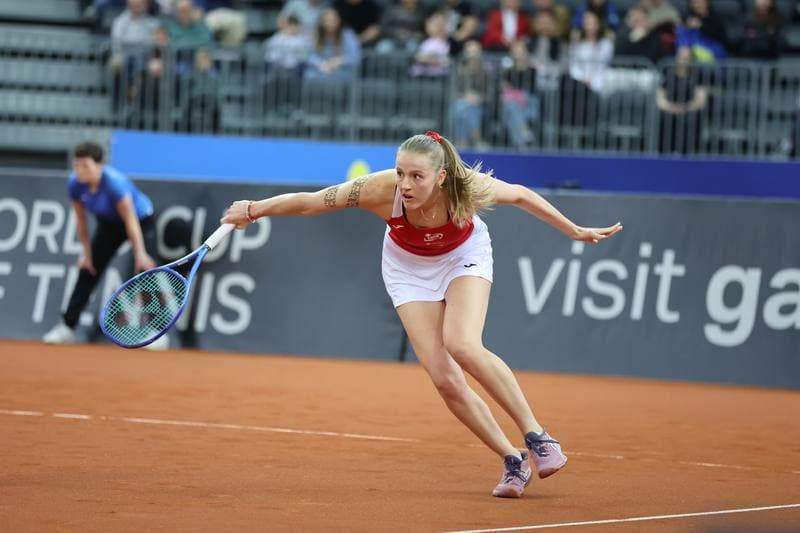 Tennis. Billie Jean King Cup. Martyna Kubka - Lesia Tsurenko. 11.04.2026