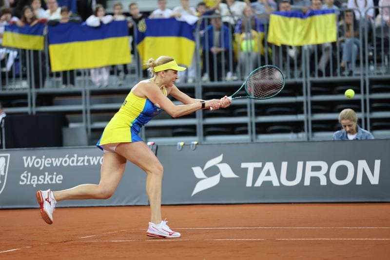 Tennis. Billie Jean King Cup. Martyna Kubka - Lesia Tsurenko. 11.04.2026