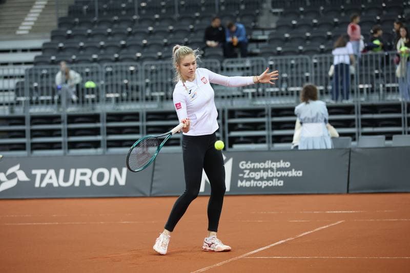Tennis. Billie Jean King Cup. Martyna Kubka - Lesia Tsurenko. 11.04.2026
