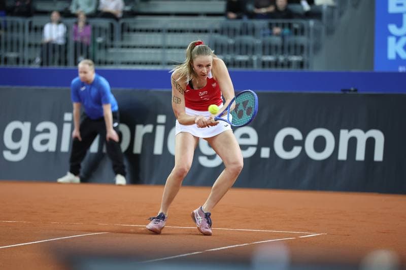 Tennis. Billie Jean King Cup. Martyna Kubka - Lesia Tsurenko. 11.04.2026