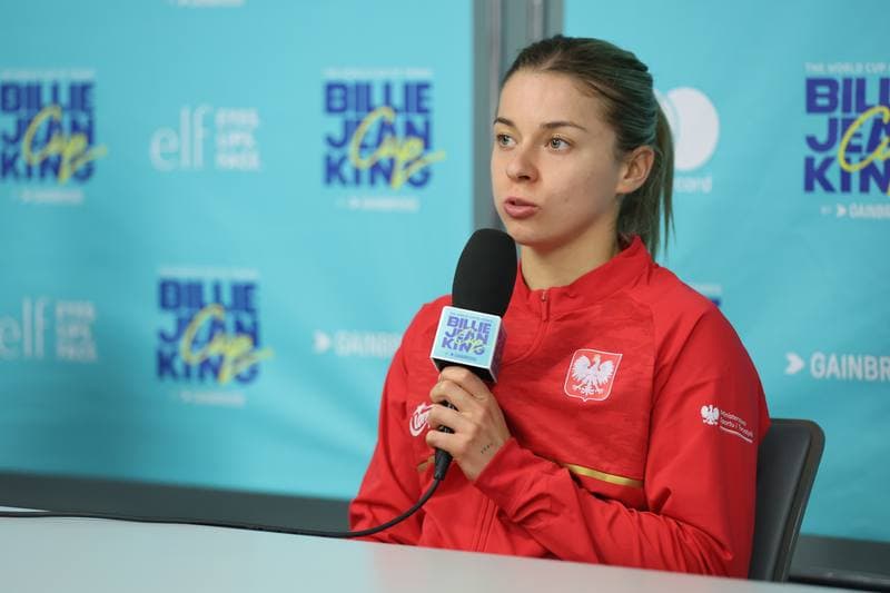 Tennis. Billie Jean King Cup. Poland - Ukraine. 11.04.2026