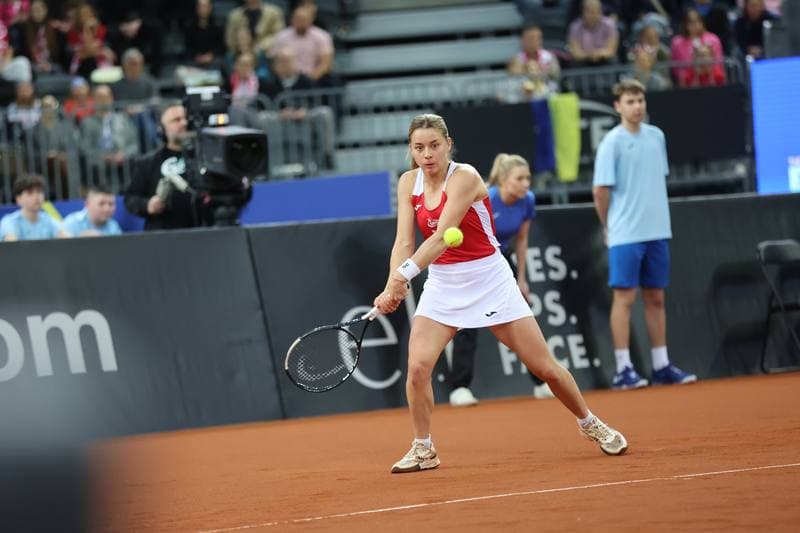 Tennis. Billie Jean King Cup. Martyna Kubka - Lesia Tsurenko. 11.04.2026
