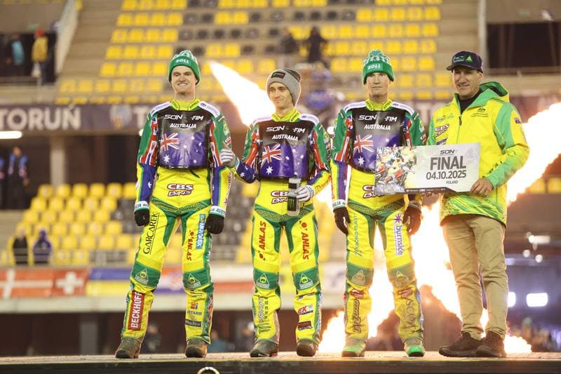 Speedway. Speedway World Team Championships. Brady Kurtz - Jack Holder. 01.10.2025