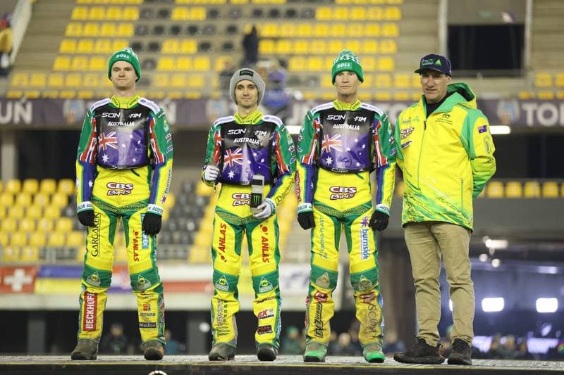 Speedway. Speedway World Team Championships. Brady Kurtz - Jack Holder. 01.10.2025
