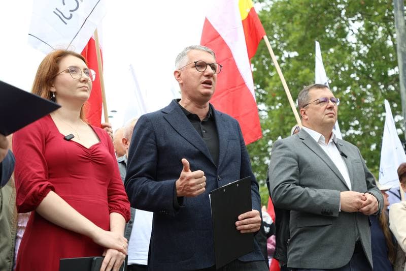 March under the slogan STOP IMMIGRATION. Warsaw. 19.07.2025