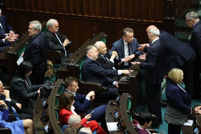 55th Session of the 10th Sejm. Warsaw. 16.04.2026