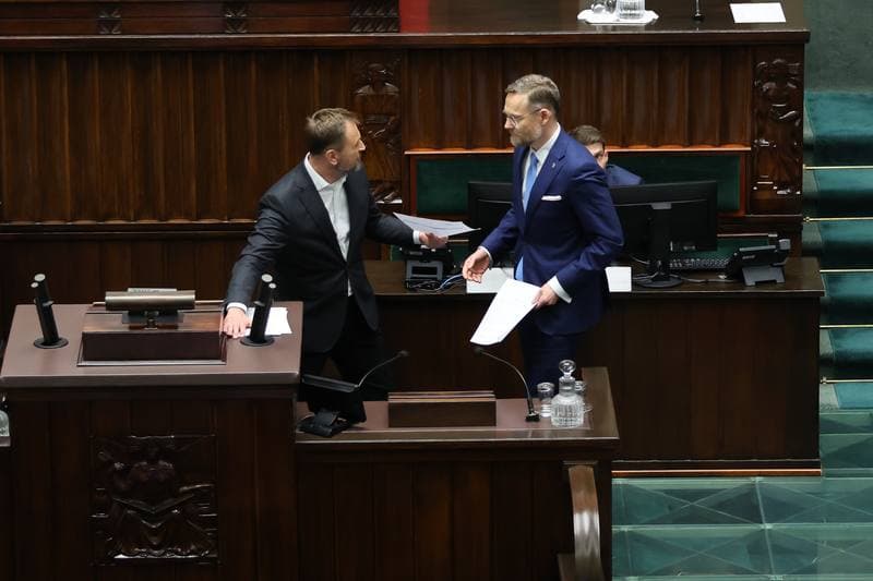 55th Session of the 10th Sejm. Warsaw. 16.04.2026