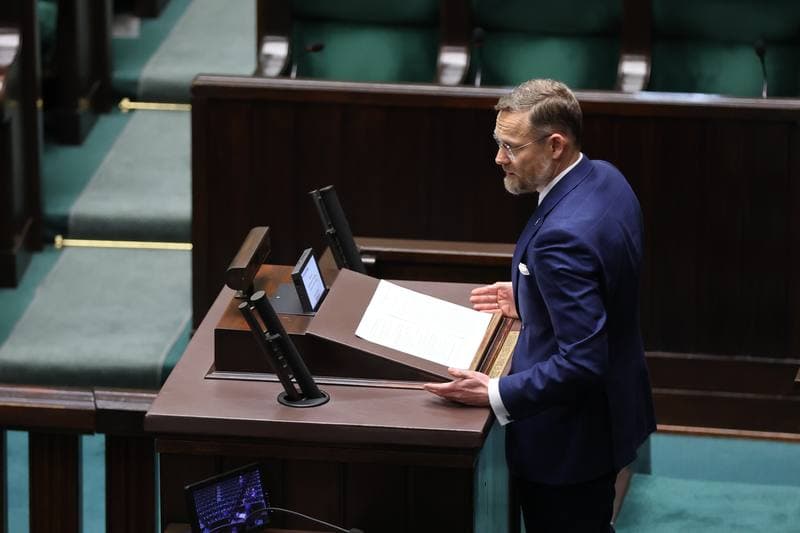 55th Session of the 10th Sejm. Warsaw. 16.04.2026