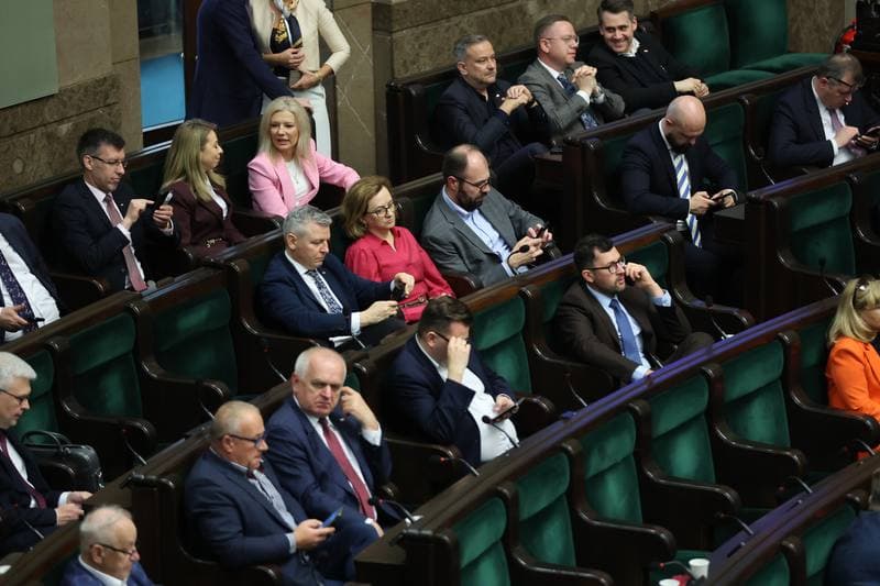 55th Session of the 10th Sejm. Warsaw. 16.04.2026
