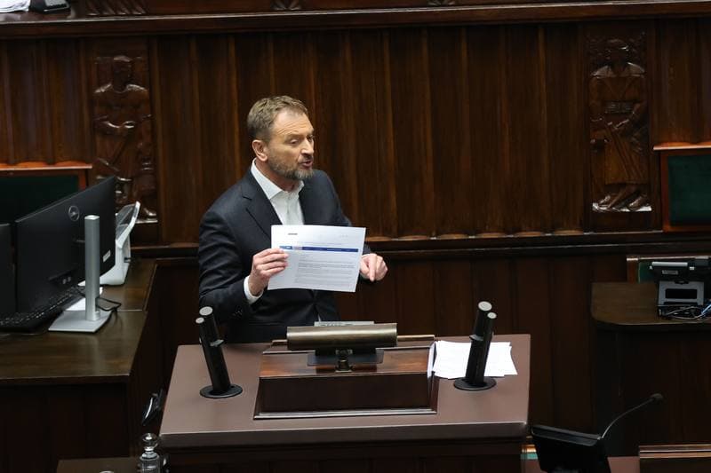 55th Session of the 10th Sejm. Warsaw. 16.04.2026