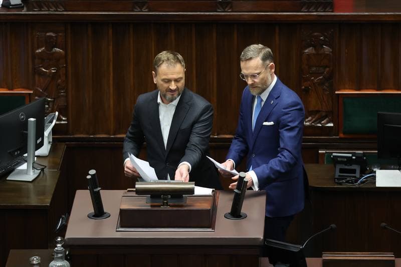 55th Session of the 10th Sejm. Warsaw. 16.04.2026