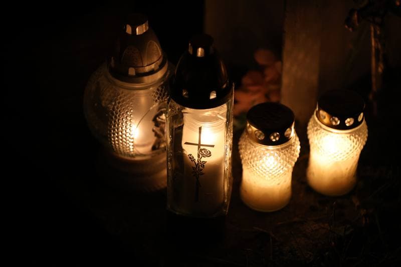 Cemetery at Night. Sierpc. 01.11.2025