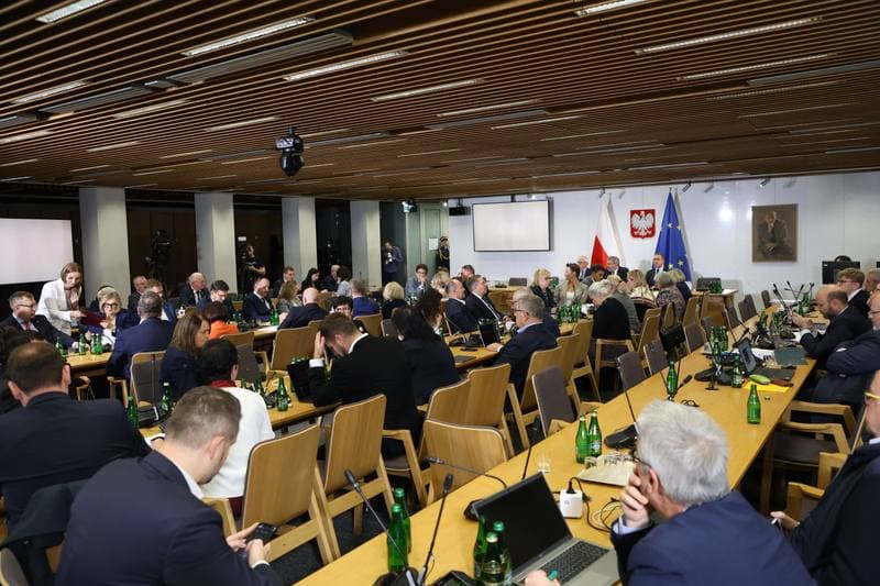44th Session of the 10th Term of the Polish Parliament. Warsaw. 06.11.2025