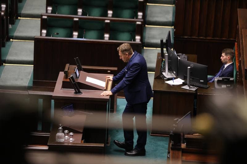 44th Session of the 10th Term of the Polish Parliament. Warsaw. 06.11.2025