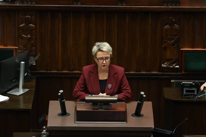 44th Session of the 10th Term of the Polish Parliament. Warsaw. 06.11.2025