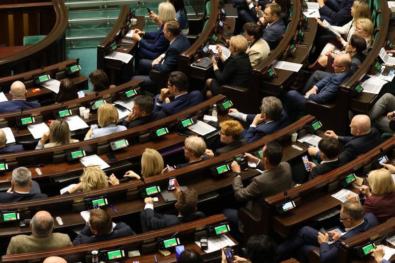 Donald Tusk. 44th Session of the 10th Term. 07.11.2025