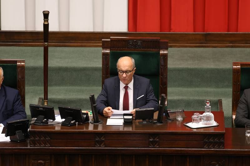 Donald Tusk. 45th Session of the Sejm of the 10th Term. 18.11.2025