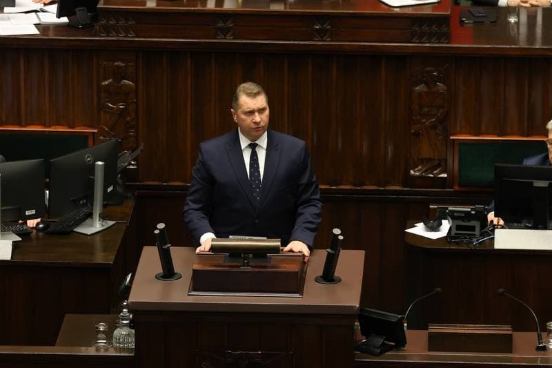 Donald Tusk. 45th Session of the Sejm of the 10th Term. 18.11.2025