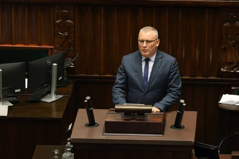 Donald Tusk. 45th Session of the Sejm of the 10th Term. 18.11.2025