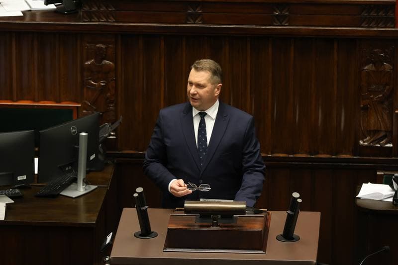 Donald Tusk. 45th Session of the Sejm of the 10th Term. 18.11.2025
