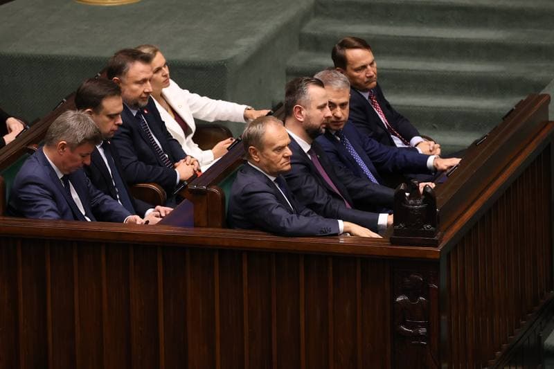 Donald Tusk. 45th Session of the Sejm of the 10th Term. 18.11.2025