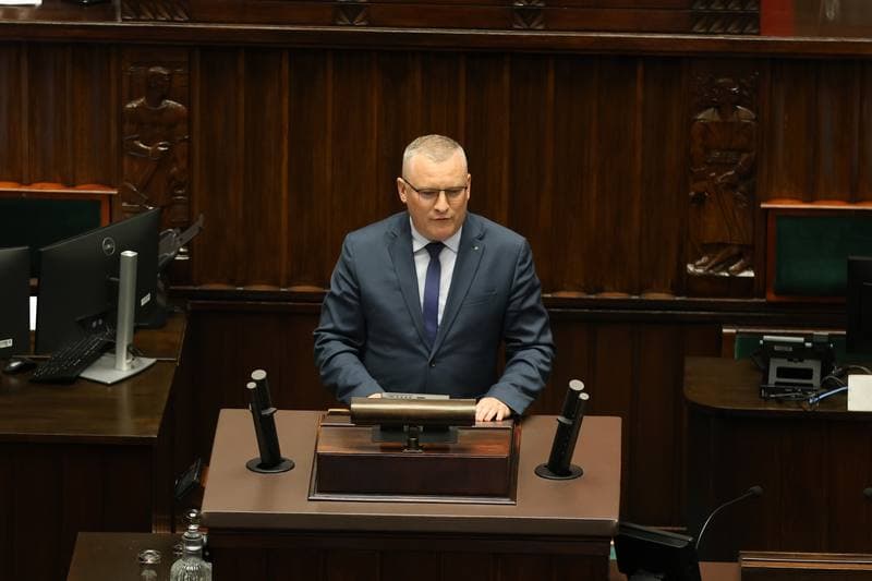Donald Tusk. 45th Session of the Sejm of the 10th Term. 18.11.2025
