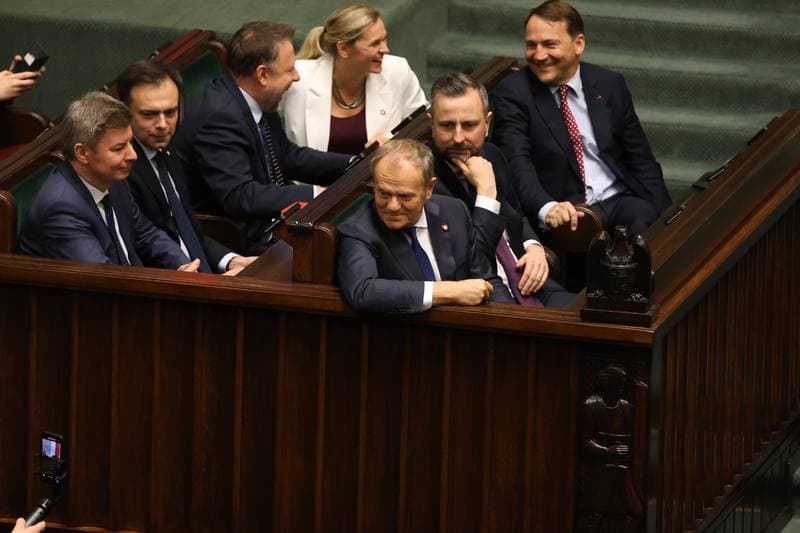 Donald Tusk. 45th Session of the Sejm of the 10th Term. 18.11.2025