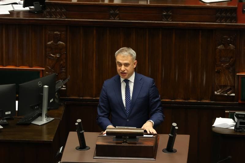 Donald Tusk. 45th Session of the Sejm of the 10th Term. 18.11.2025