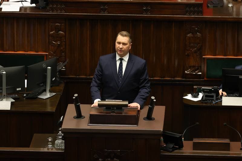 Donald Tusk. 45th Session of the Sejm of the 10th Term. 18.11.2025