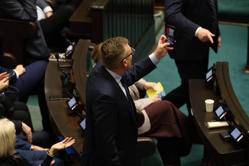 Donald Tusk. 45th Session of the Sejm of the 10th Term. 18.11.2025