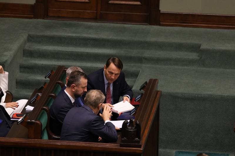 Donald Tusk. 45th Session of the Sejm of the 10th Term. 18.11.2025