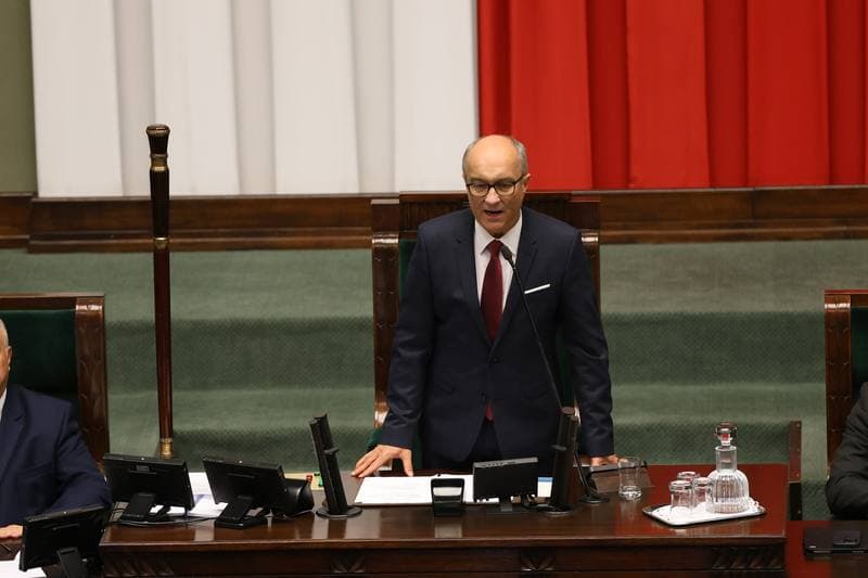 Donald Tusk. 45th Session of the Sejm of the 10th Term. 18.11.2025