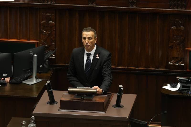 Donald Tusk. 45th Session of the Sejm of the 10th Term. 18.11.2025