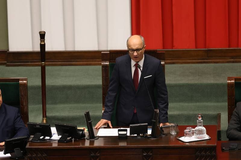 Donald Tusk. 45th Session of the Sejm of the 10th Term. 18.11.2025