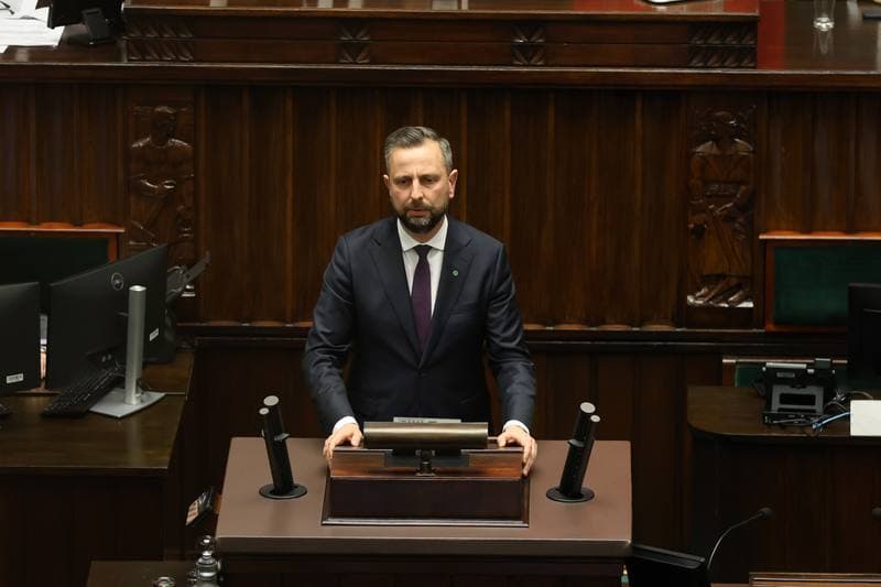 Donald Tusk. 45th Session of the Sejm of the 10th Term. 18.11.2025
