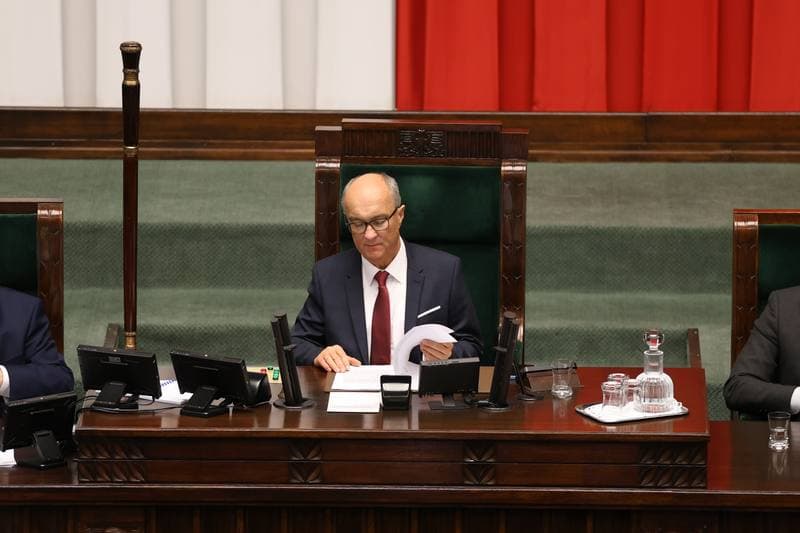 Donald Tusk. 45th Session of the Sejm of the 10th Term. 18.11.2025