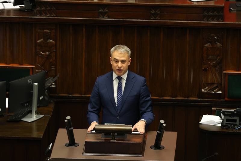 Donald Tusk. 45th Session of the Sejm of the 10th Term. 18.11.2025