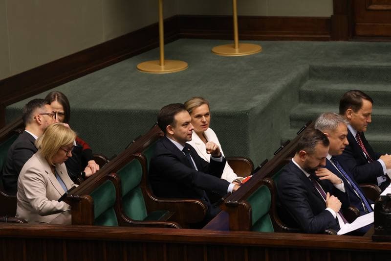 Donald Tusk. 45th Session of the Sejm of the 10th Term. 18.11.2025