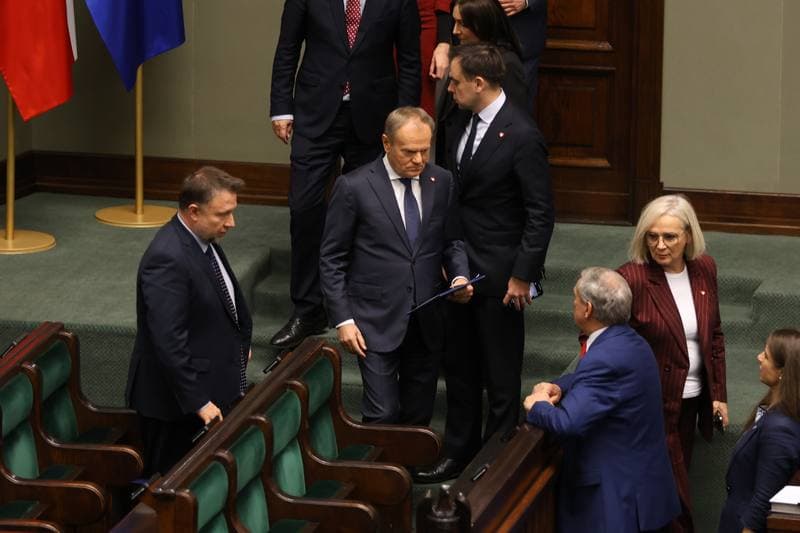 Donald Tusk. 45th Session of the Sejm of the 10th Term. 18.11.2025