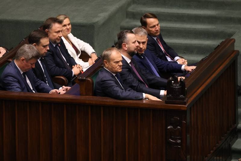 Donald Tusk. 45th Session of the Sejm of the 10th Term. 18.11.2025