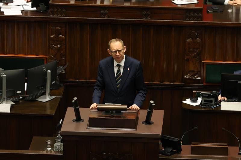 Donald Tusk. 45th Session of the Sejm of the 10th Term. 18.11.2025
