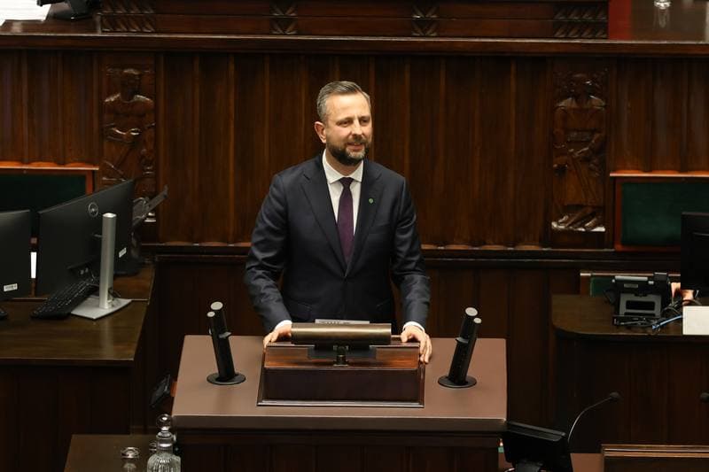 Donald Tusk. 45th Session of the Sejm of the 10th Term. 18.11.2025