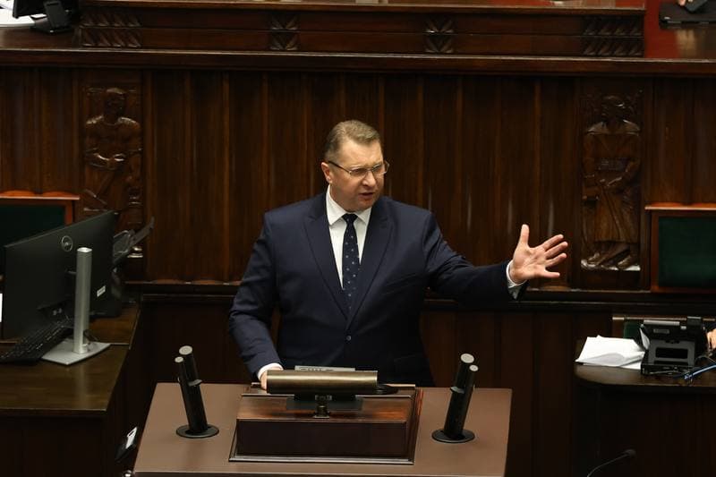 Donald Tusk. 45th Session of the Sejm of the 10th Term. 18.11.2025