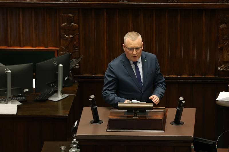 Donald Tusk. 45th Session of the Sejm of the 10th Term. 18.11.2025