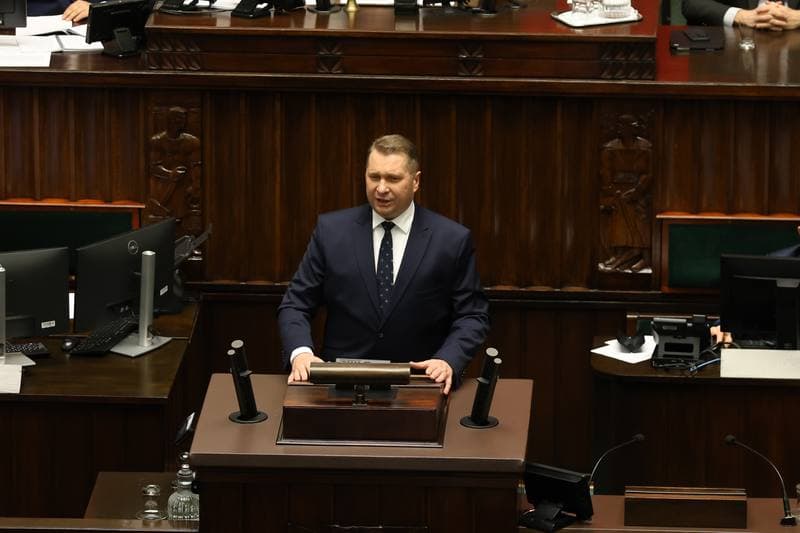 Donald Tusk. 45th Session of the Sejm of the 10th Term. 18.11.2025