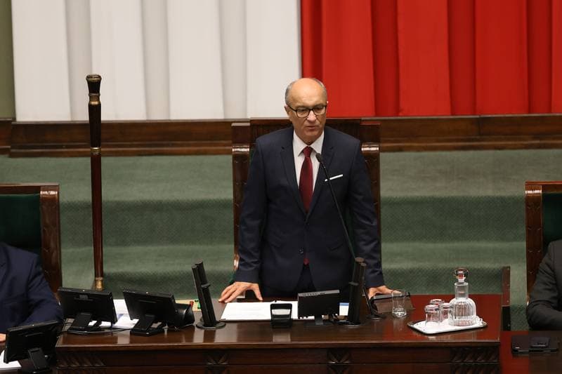Donald Tusk. 45th Session of the Sejm of the 10th Term. 18.11.2025